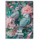 SHKOLYARYK Spirálfüzet, A5, kockás, 80 lap, SHKOLYARYK, vegyes