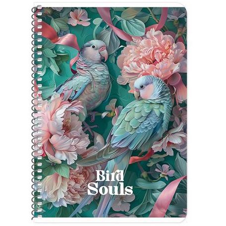 SHKOLYARYK Spirálfüzet, A5, kockás, 80 lap, SHKOLYARYK, vegyes