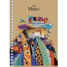 SHKOLYARYK Spirálfüzet, A6, kockás, 80 lap, SHKOLYARYK "Spring Hope", vegyes