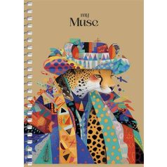   SHKOLYARYK Spirálfüzet, A6, kockás, 80 lap, SHKOLYARYK "Spring Hope", vegyes