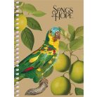 SHKOLYARYK Spirálfüzet, A6, kockás, 80 lap, SHKOLYARYK "Spring Hope", vegyes