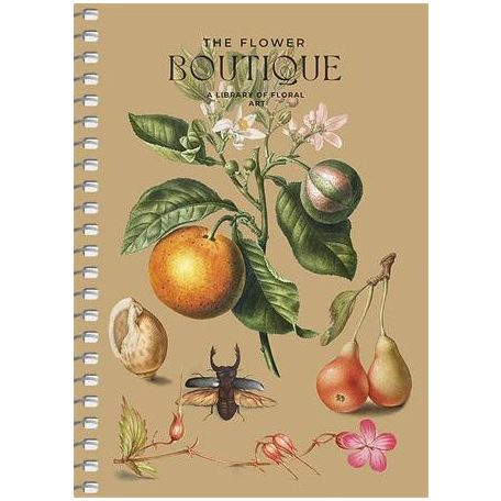 SHKOLYARYK Spirálfüzet, A6, kockás, 80 lap, SHKOLYARYK "Spring Hope", vegyes