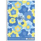 SHKOLYARYK Spirálfüzet, A4, kockás, 80 lap, SHKOLYARYK "College Block Bon Voyage", vegyes minta