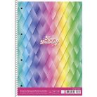 SHKOLYARYK Spirálfüzet, A4, kockás, 80 lap, SHKOLYARYK "College Block Bon Voyage", vegyes minta