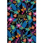 SHKOLYARYK Jegyzetfüzet, A5, vonalas, 80 lap, SHKOLYARYK "Secret Garden", vegyes