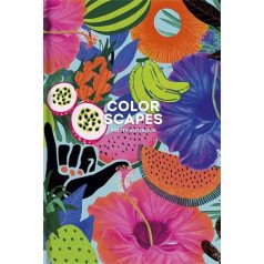   SHKOLYARYK Jegyzetfüzet, A5, kockás, 80 lap, SHKOLYARYK "Color Scapes", vegyes