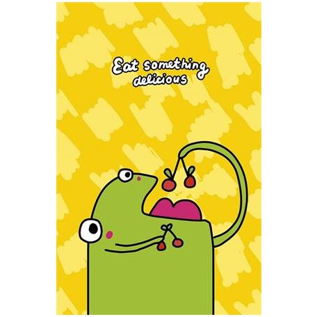 SHKOLYARYK Jegyzetfüzet, A6, kockás, 80 lap, SHKOLYARYK "Love Monster", vegyes