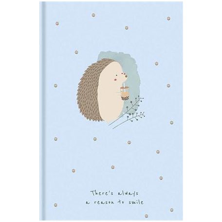 SHKOLYARYK Jegyzetfüzet, A6, kockás, 80 lap, SHKOLYARYK "Reason to smile", vegyes