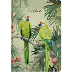   SHKOLYARYK Jegyzetfüzet, A4, vonalas, 80 lap, keményfedeles, SHKOLYARYK "Live with Passion"