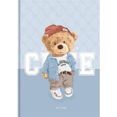   SHKOLYARYK Jegyzetfüzet, A4, kockás, 80 lap, keményfedeles, SHKOLYARYK "Cute"