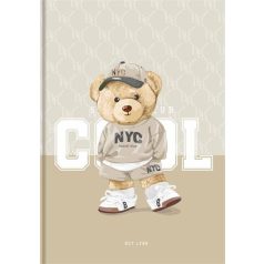   SHKOLYARYK Jegyzetfüzet, A4, kockás, 80 lap, keményfedeles, SHKOLYARYK "Cool"