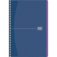   SHKOLYARYK Spirálfüzet, A5, kockás, 80 lap, SHKOLYARYK "Notebook", vegyes