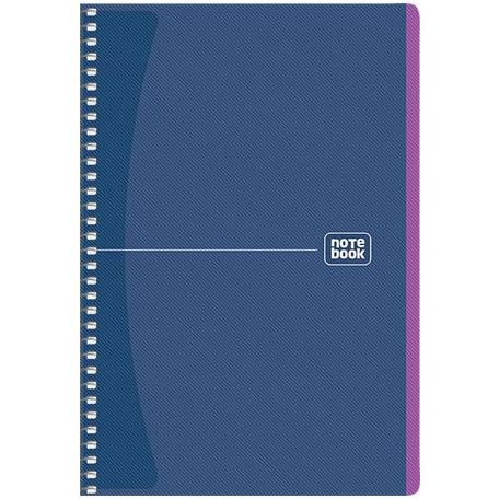 SHKOLYARYK Spirálfüzet, A5, kockás, 80 lap, SHKOLYARYK "Notebook", vegyes