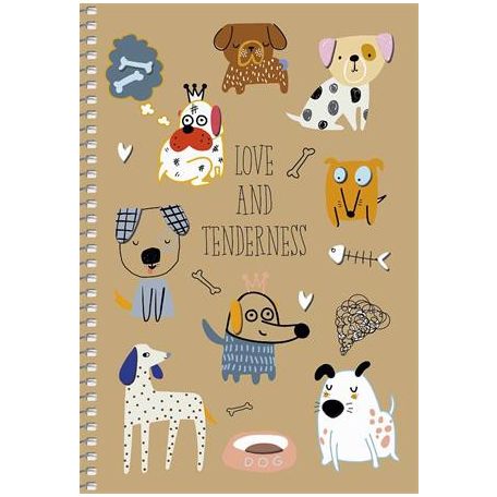 SHKOLYARYK Spirálfüzet, A5, kockás, 96 lap, SHKOLYARYK "Student", vegyes