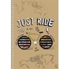 SHKOLYARYK Spirálfüzet, A5, kockás, 96 lap, SHKOLYARYK "Student", vegyes