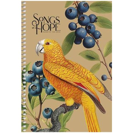 SHKOLYARYK Spirálfüzet, A5, sima, 96 lap, SHKOLYARYK "Songs of Hope", vegyes