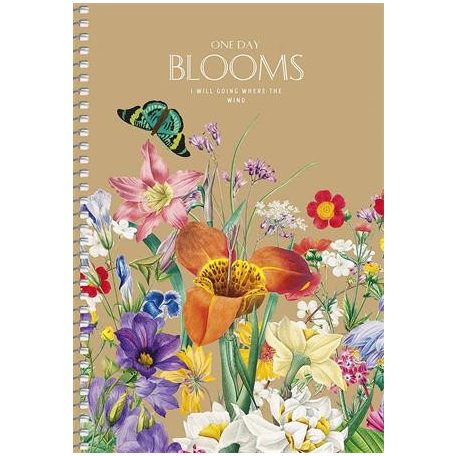 SHKOLYARYK Spirálfüzet, A5, sima, 96 lap, SHKOLYARYK "Songs of Hope", vegyes