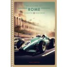 SHKOLYARYK Spirálfüzet, A5, kockás, 96 lap, SHKOLYARYK "Racing Competition", vegyes