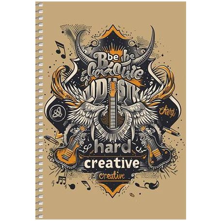 SHKOLYARYK Spirálfüzet, A5, kockás, 96 lap, SHKOLYARYK "Racing Competition", vegyes