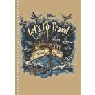 SHKOLYARYK Spirálfüzet, A5, kockás, 96 lap, SHKOLYARYK "Racing Competition", vegyes