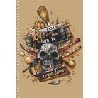 SHKOLYARYK Spirálfüzet, A5, sima, 96 lap, SHKOLYARYK "Racing Competition", vegyes