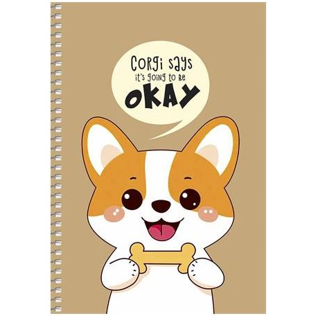 SHKOLYARYK Spirálfüzet, A5, sima, 96 lap, SHKOLYARYK, állatok, vegyes