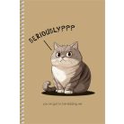 SHKOLYARYK Spirálfüzet, A5, sima, 96 lap, SHKOLYARYK, állatok, vegyes