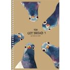 SHKOLYARYK Spirálfüzet, A5, sima, 96 lap, SHKOLYARYK, állatok, vegyes