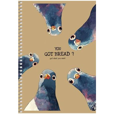 SHKOLYARYK Spirálfüzet, A5, sima, 96 lap, SHKOLYARYK, állatok, vegyes