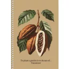 SHKOLYARYK Spirálfüzet, A5, sima, 96 lap, SHKOLYARYK "We Grow", vegyes