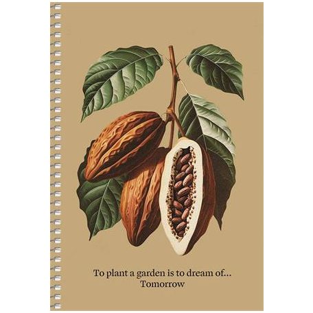 SHKOLYARYK Spirálfüzet, A5, sima, 96 lap, SHKOLYARYK "We Grow", vegyes