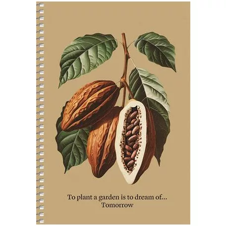 SHKOLYARYK Spirálfüzet, A5, sima, 96 lap, SHKOLYARYK "We Grow", vegyes