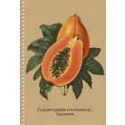 SHKOLYARYK Spirálfüzet, A5, sima, 96 lap, SHKOLYARYK "We Grow", vegyes