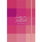 SHKOLYARYK Jegyzetfüzet, A5, vonalas, sima, pontrácsos, 96 lap, keményfedeles, SHKOLYARYK "Live in the moment", vegyes minta