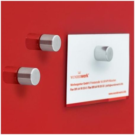 SIGEL Extra erős, henger alakú mágnes, 10 db SIGEL "SuperDym", ezüst