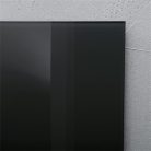 SIGEL Mágneses üvegtábla, 60x40 cm, SIGEL "Artverum® " fekete