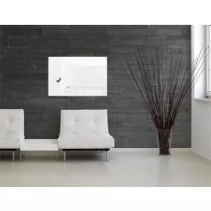   SIGEL Mágneses üvegtábla, 100x65 cm, SIGEL "Artverum® fehér