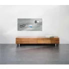 SIGEL Mágneses üvegtábla,  46x91 cm, SIGEL "Artverum® ", beton mintázat