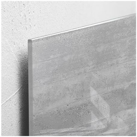 SIGEL Mágneses üvegtábla,  46x91 cm, SIGEL "Artverum® ", beton mintázat