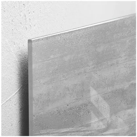 SIGEL Mágneses üvegtábla,  46x91 cm, SIGEL "Artverum® ", beton mintázat