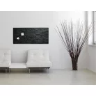 SIGEL Mágneses üvegtábla,  46x91 cm, SIGEL "Artverum® ", pala mintázat