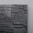 SIGEL Mágneses üvegtábla,  46x91 cm, SIGEL "Artverum® ", pala mintázat