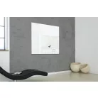 SIGEL Mágneses üvegtábla, 100x100 cm, SIGEL "Artverum® ", fehér