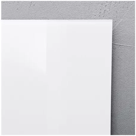 SIGEL Mágneses üvegtábla, 120x90 cm, SIGEL "Artverum® " fehér