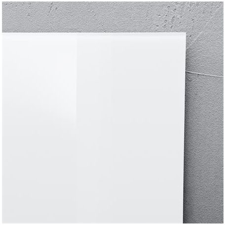 SIGEL Mágneses üvegtábla, 150x100 cm, SIGEL " Artverum®", fehér