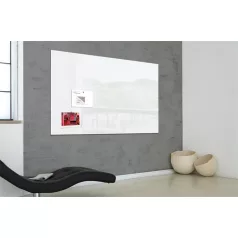   SIGEL Mágneses üvegtábla, 120x180 cm, SIGEL "Artverum® ", fehér