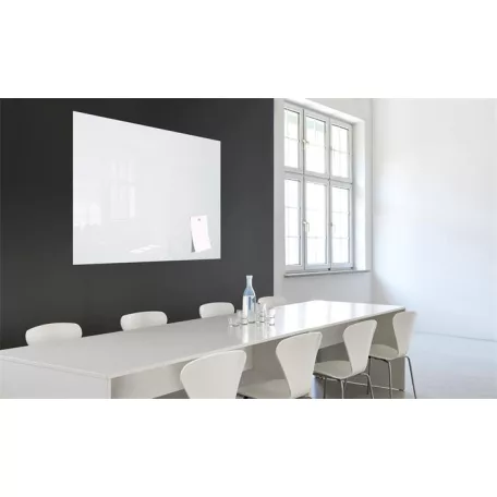 SIGEL Mágneses üvegtábla, 120x180 cm, SIGEL "Artverum® ", fehér
