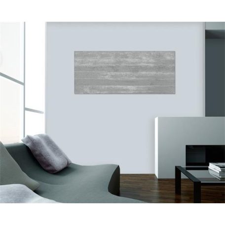 SIGEL Mágneses üvegtábla, 130x55 cm, SIGEL "Artverum® ", beton mintázat