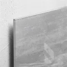 SIGEL Mágneses üvegtábla, 130x55 cm, SIGEL "Artverum® ", beton mintázat