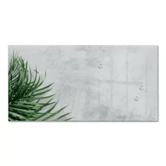   SIGEL Mágneses üvegtábla, 91x46x1,5 cm, SIGEL "Artverum® ", növény mintázat